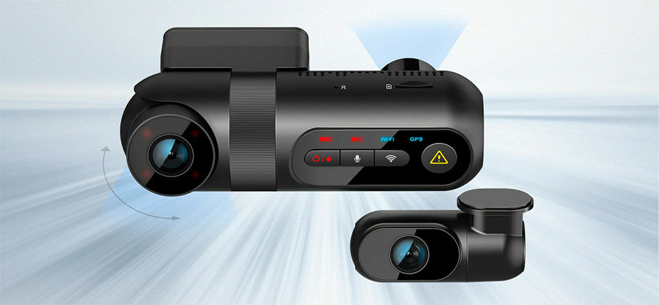 Viofo T130 3 kamerás autós kamera