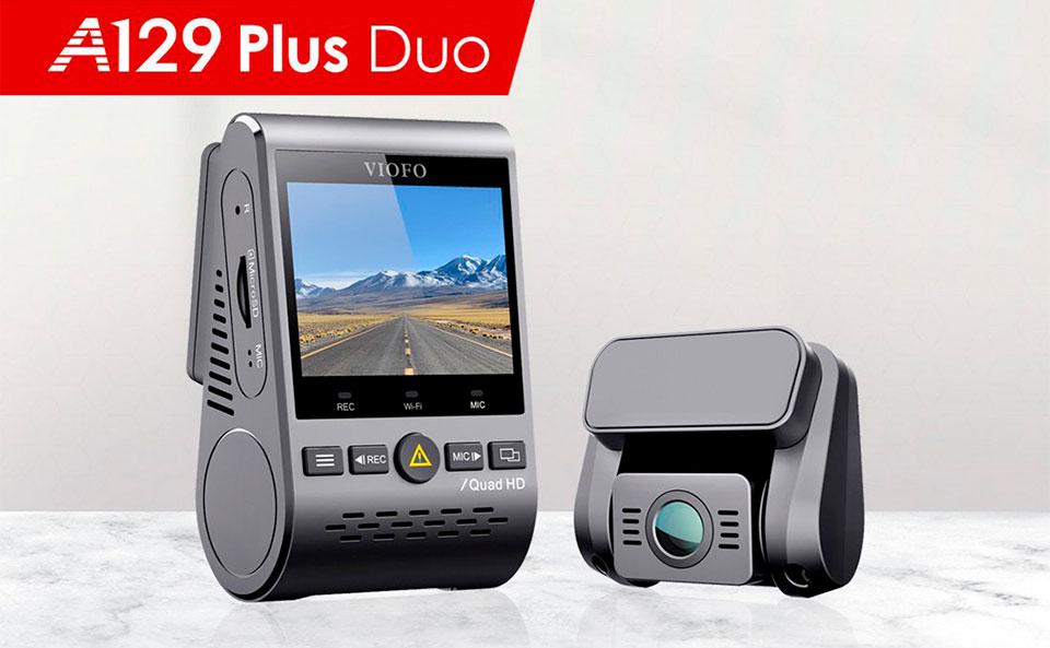 Viofo A129 Plus Duo QHD első-hátsó autós kamerarendszer